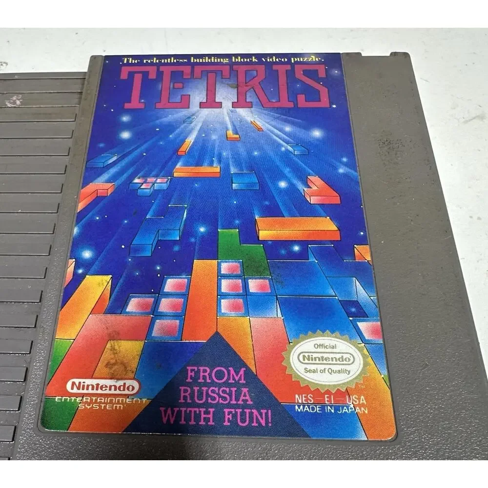 Vintage Tetris (Nintendo Entertainment System, 1989) Cartridge Only Tested